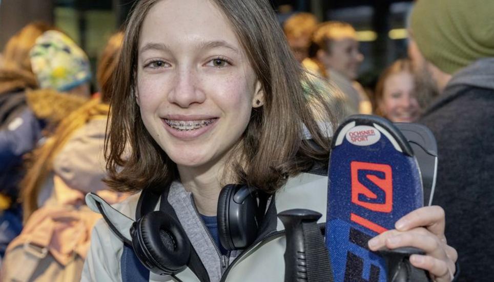 Zum zweiten Mal dabei ist Bettina Buck. «Ich freue mich darauf, mit meinen Kolleginnen ein Zimmer zu teilen.» Bilder: Jeanette Vogel