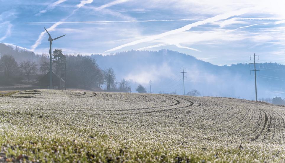Peter Sandri, Co-Präsident IG Energie SH sieht Windkraft als wichtige Ergänzung in der nachhaltigen Energieversorgung. Bild: Melanie Duchene