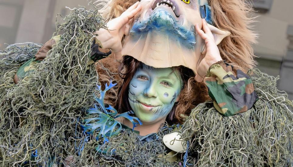 Fabienne Schumann von den Rhyfelse ist neue OK-Präsidentin der Neuhauser Fasnacht. Bild: Jeanette Vogel