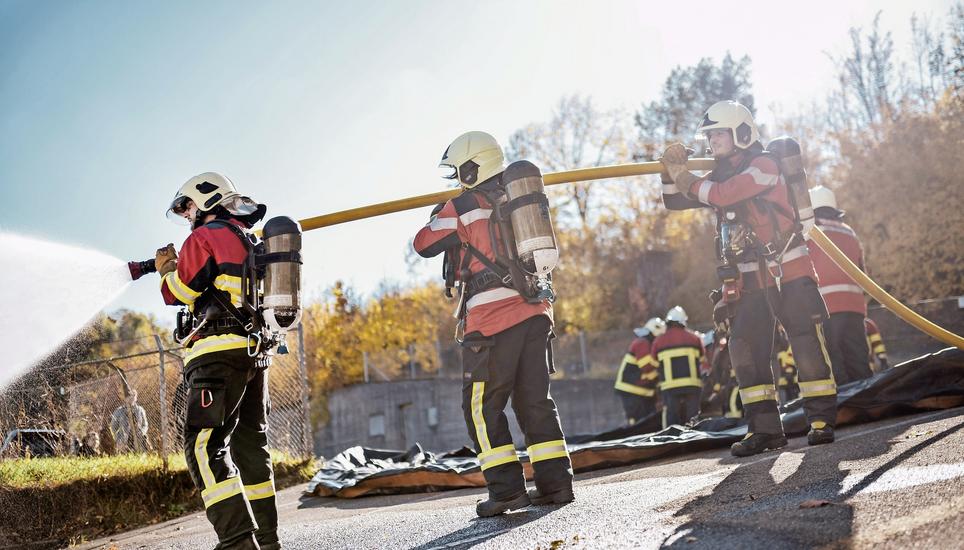 Für die Gründung des neuen Feuerwehrverbands fehlt noch die Zustimmung des Neuhauser Einwohnerrats. Bild: Melanie Duchene