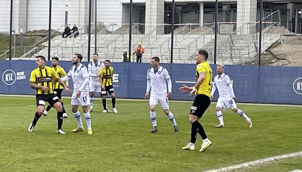 Eine Niederlage kassierte der FCS im Spiel beim deutschen Zweitligisten. Bild: Pd