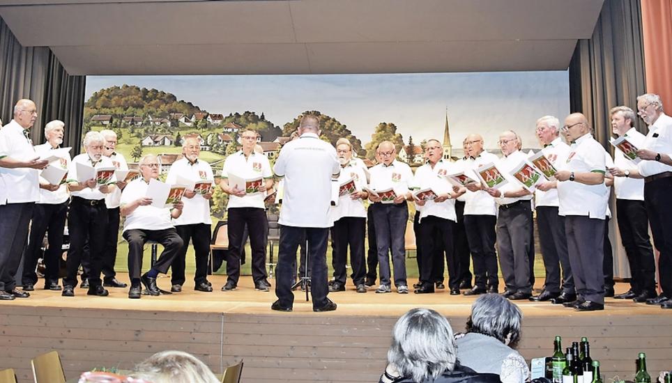 Der stimmgewaltige Gesamtchor begeisterte das Publikum. Bild: zVg/ Janine Dean