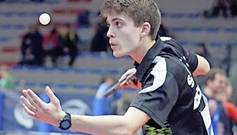 Elias Hardmeier peilt neue Ziele im Tischtennis an. Bild: zvg