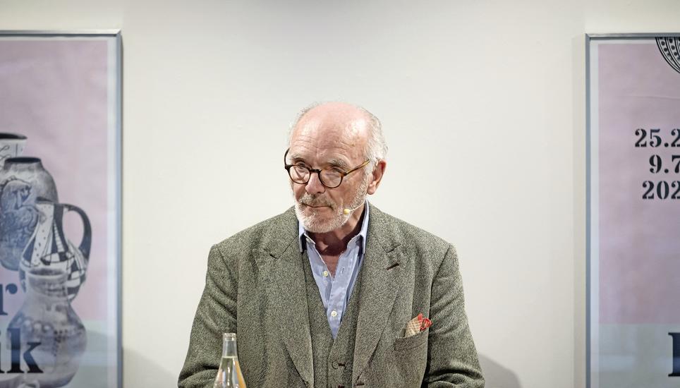 Martin Mosebach bei seiner Lesung im Museum zu Allerheiligen. Bild: Roberta Fele