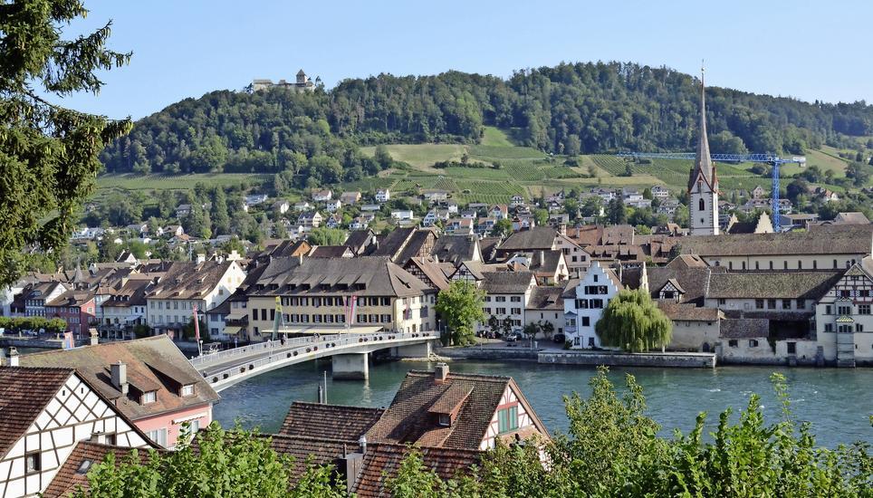 Zudem stand in der Nähe der Öhningerstrasse 14 in Stein am Rhein nach einem Sturm eine Birke schräg und drohte in Richtung der Hauptstrasse zu fallen. Symbolbild: SN-Archiv/Thomas Martens