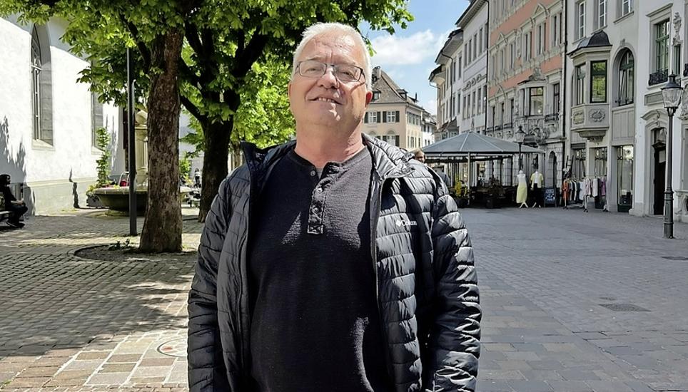 Markus Leibacher engagiert sich für den Schaffhauser Wassersport. Bild: Björn Leemann