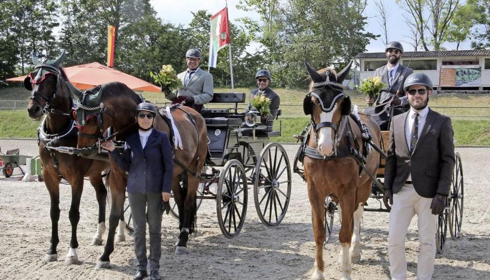 Die Fahrer der RG Thayngen sichern sich den Sieg in der dritten Qualiprüfung zum OKV-Fahrcup des Rayons 3. BILD CLAUDIA UEHLINGER