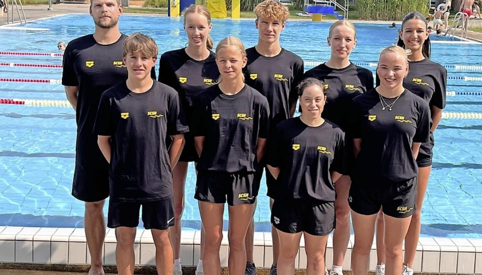 Dieses Team vertritt den SC Schaffhausen bei den Sommer-Meisterschaften. Bild: Tina Nodari