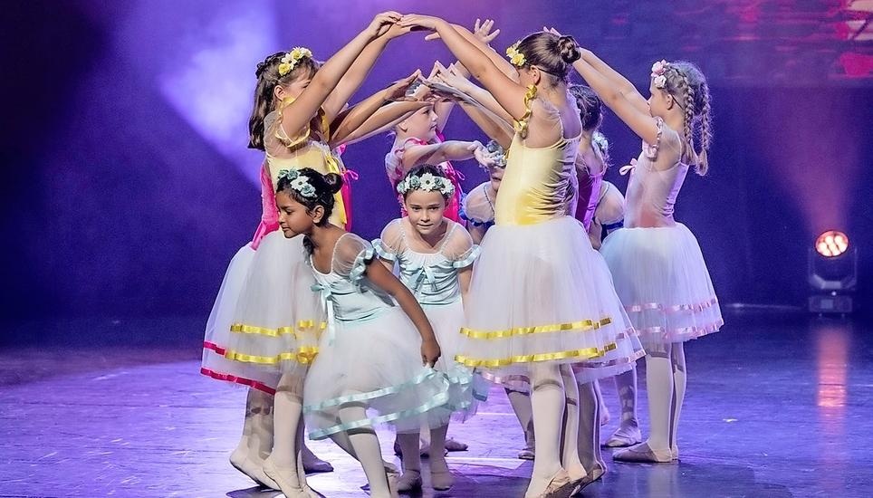 Auch die Kleinsten stellten ihre Tanzkünste eindrucksvoll zur Schau. Bild: Jeanette Vogel