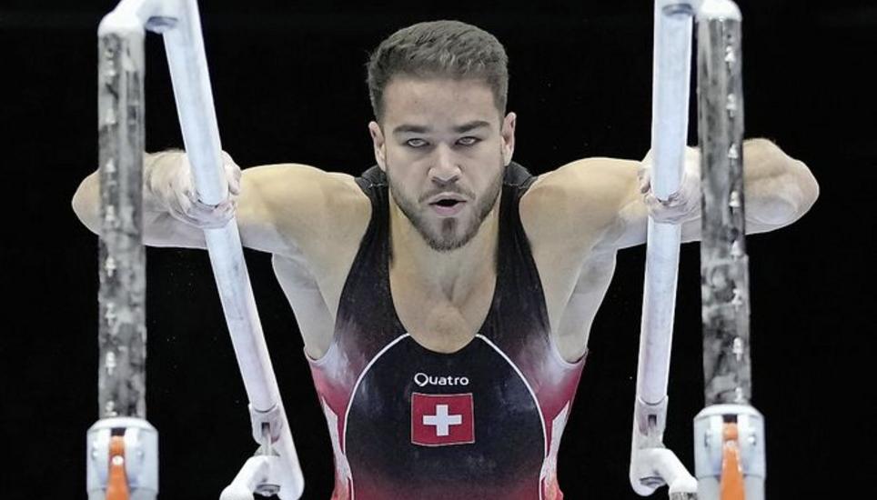 Ein Einsatz, der in Erinnerung bleibt: Taha Serhani an den WM in Antwerpen. Das Schweizer Team war so gut wie seit 1954 nicht mehr. Bild: Keystone