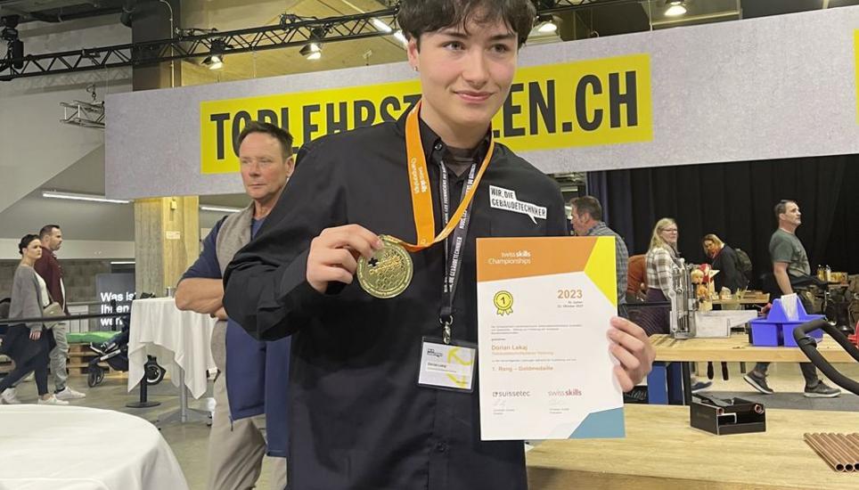 Die Meisterschaft dauerte drei Tage: Dorian Lekaj gewann die Goldmedaille. Bild: zVg