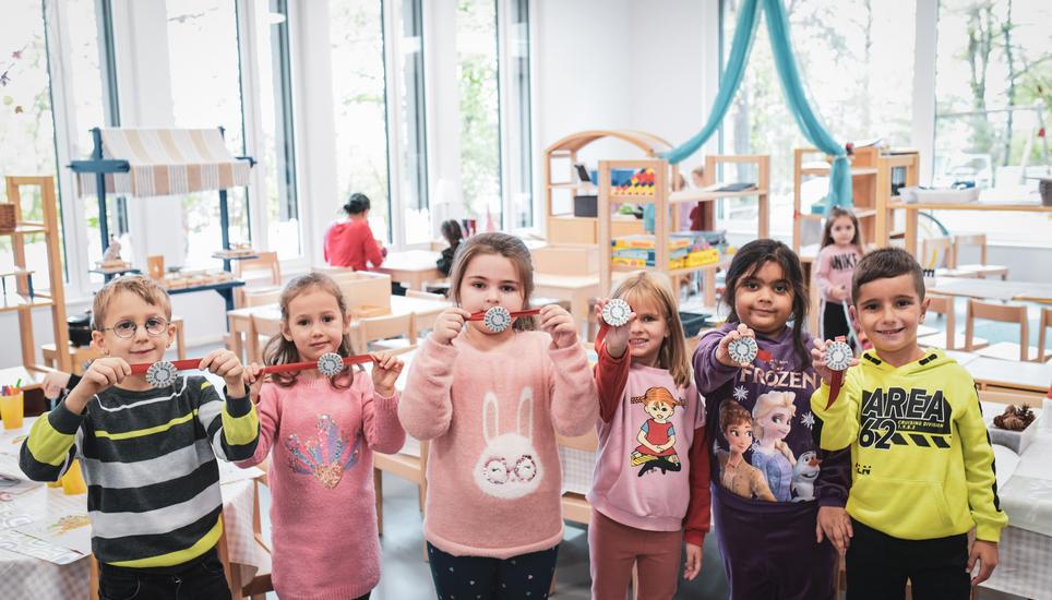 Die Freude bei den Kindern war gross.