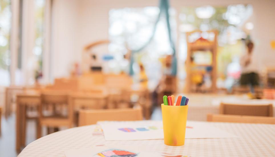 Beim Anblick der neuen Räume und der spielenden Kinder wollten gleich mehrere danach nicht mehr ins Büro zurück.