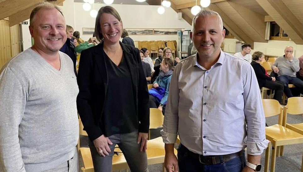 Setzen sich für die Schulleitung ein: Schulpräsident Daniel Prazak, Schulvorsteherin Daniela Michel und Schulreferent Philip Zürcher (v.l.). Bild: Gudrun Trautmann