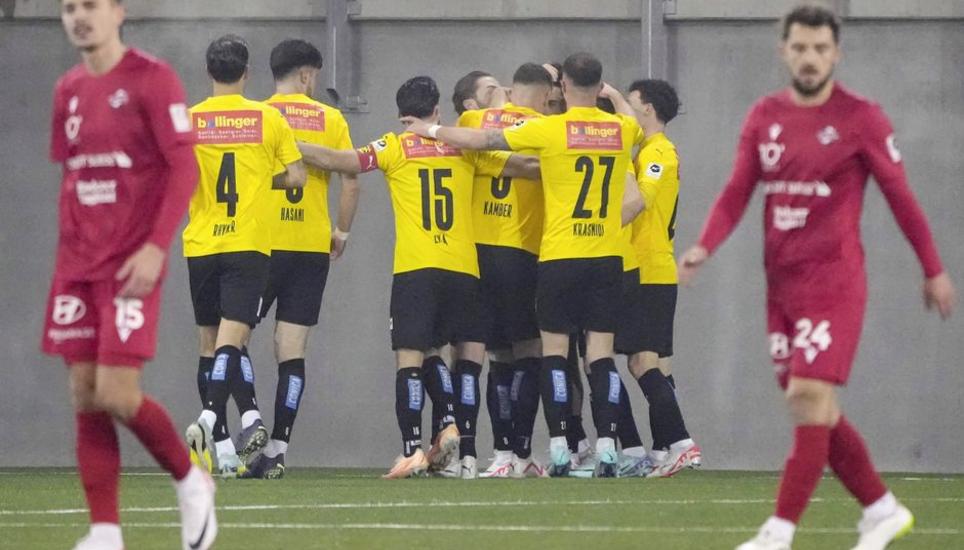 08.12.2023, Schaffhausen, Fussball Challenge League - FC Schaffhausen - FC Baden;  (Roger Albrecht/sport-presse)