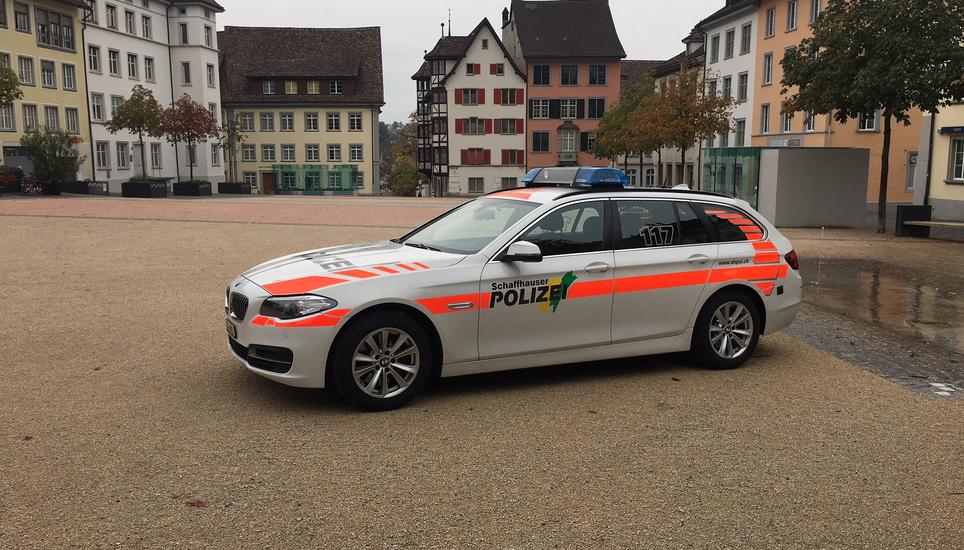Auch 2024 ist die Schaffhauser Kantonspolizei wieder am Weltwirtschaftsforum vor Ort. Bild: Radio Munot