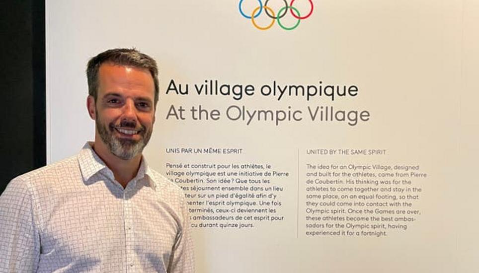 Der Waadtländer Laurent Michaud verantwortet das Olympische Dorf in Paris. Bild: zVg