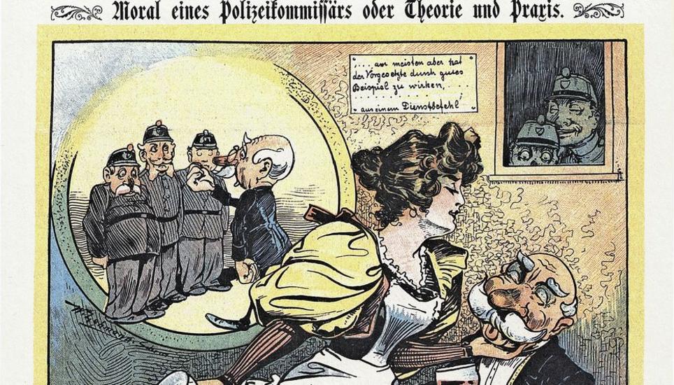 Die Doppelmoral in Sachen Prostitution Ende des 19. Jahrhunderts, gesehen durch die Augen des «Neuen Postillons», einer Zürcher Arbeiterzeitung, im September 1897.