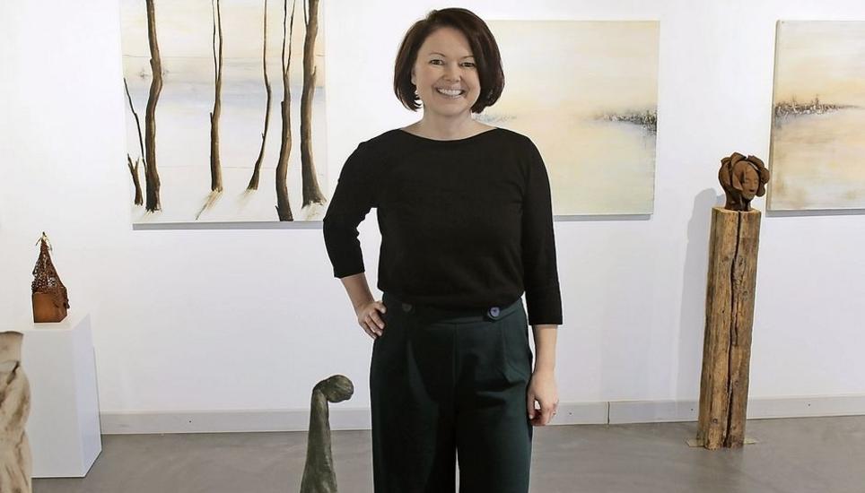 Sonja Riemer stellt derzeit in der Weinlandgalerie aus. Bild: Mirza Hodel