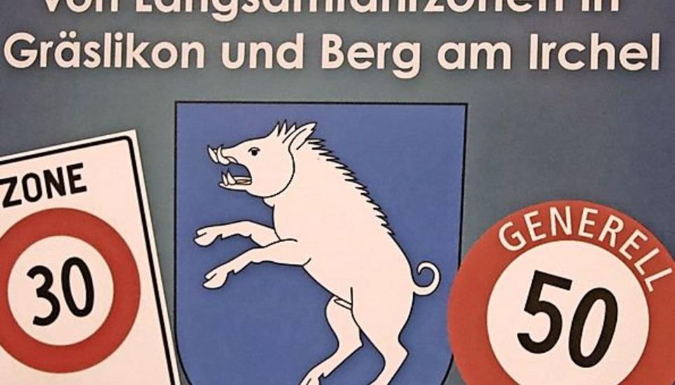 Berg am Irchel diskutiert derzeit ein neues Strassentemporegime. Bild: Roland Müller