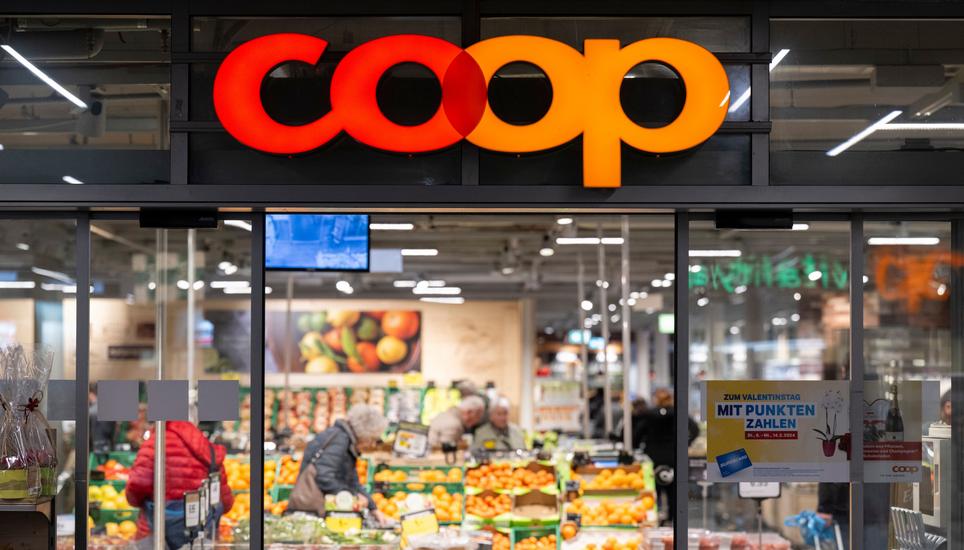 Erfolgreiches Geschäftsjahr: Coop konnte 2023 den Umsatz und den Gewinn steigern. Bild: Alex Spichale