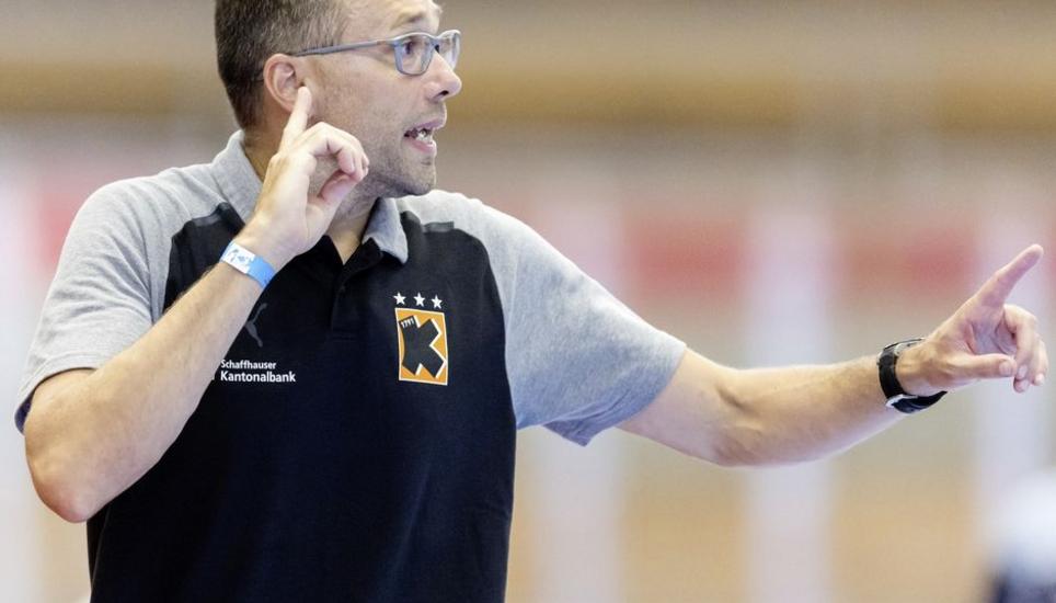 Kadetten-Coach Hrvoje Horvat. Bild: Key