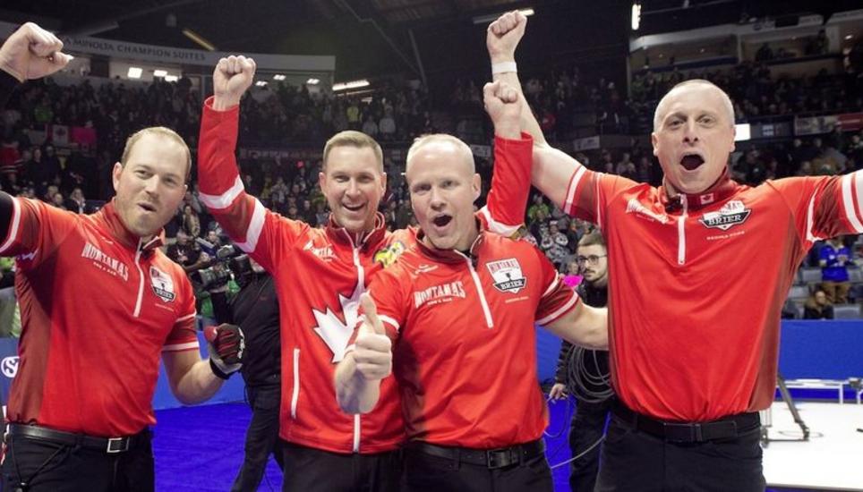 Kann das kanadische Team auch bei der WM in Schaffhausen wieder jubeln? Bild: zVg
