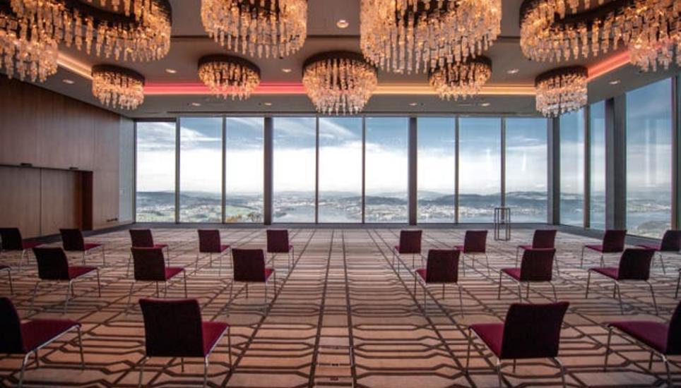 Im Bürgenstock Resort soll in diesem Juni der Friedensgipfel für die Ukraine stattfinden. Bild: Pius Amrein/Luzerner Zeitung