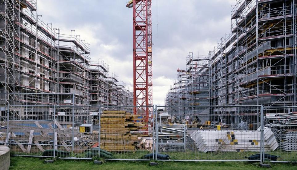 Rege Bautaetikeit beim Glattparkam 19. Januar 2018.