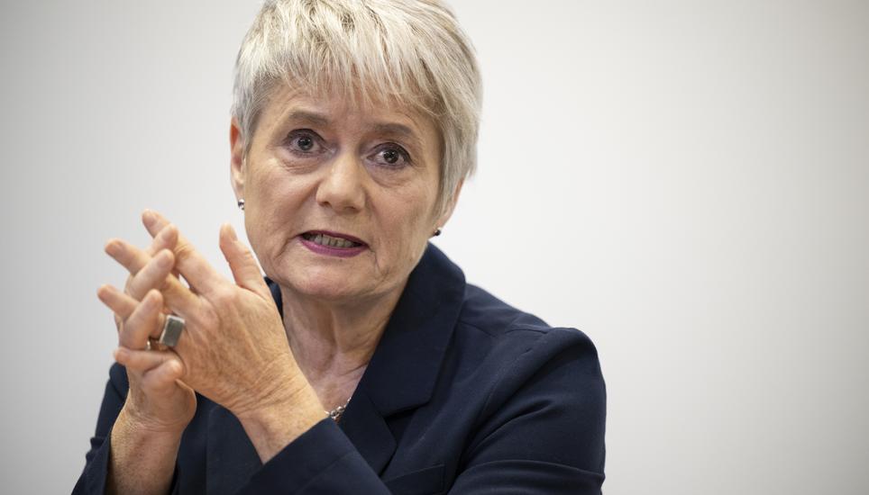 Die Zürcher Justizdirektorin Jacqueline Fehr. Bild: Key