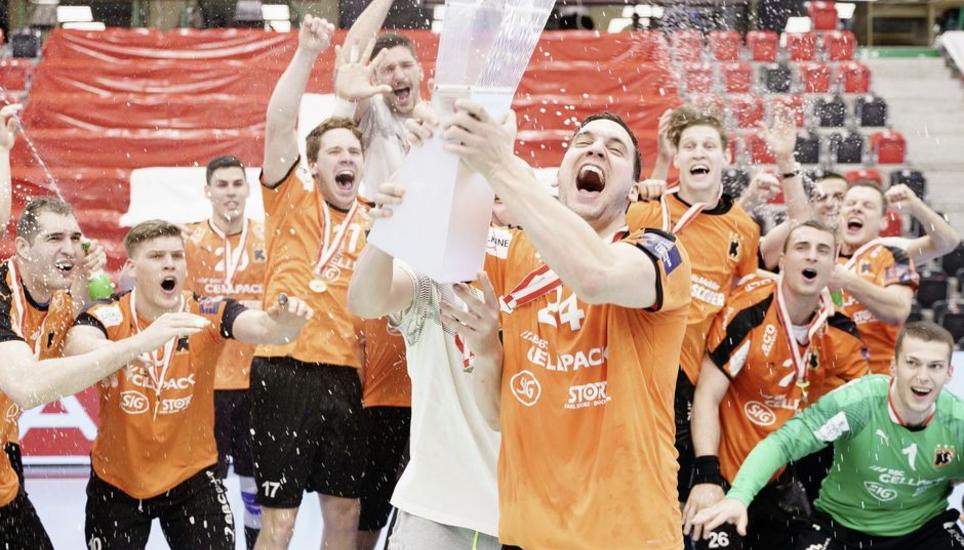 Drei Jahre ist es her, dass die Kadetten letztmals den Schweizer Cup gewannen. Folgt heute Abend der zehnte Titel? Bild: Key