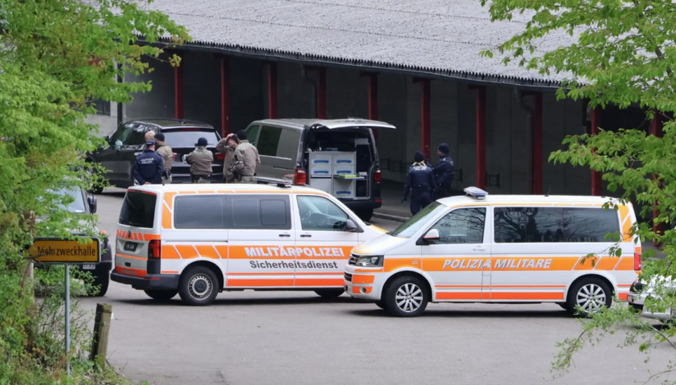 Am Dienstag ist es in Bremgarten zu einem Grossaufgebot von Militärpolizei und Rettungskräften gekommen. Bild: zVg