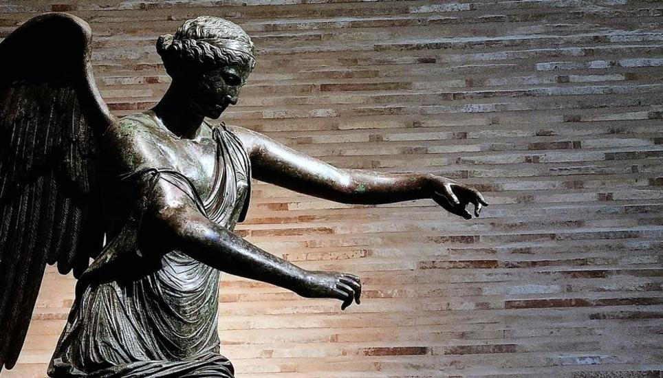 Die Statue der geflügelten Siegesgöttin ist nur eines der Highlights in Brescia. Die Statue der geflügelten Siegesgöttin ist nur eines der Highlights in Brescia. Bild: Alfred Wüger