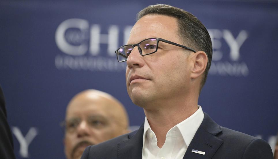 Josh Shapiro ist Jude – das spricht tatsächlich gegen ihn als Running Mate von Kamala Harris. Bild: Key