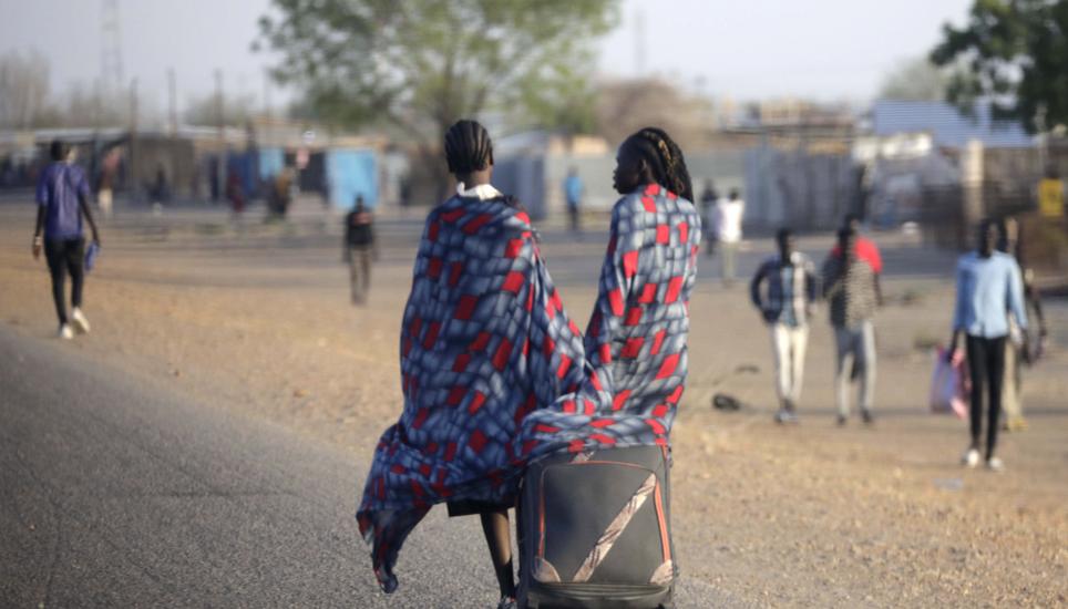 Im Sudan sind Millionen auf der Flucht. Im Bild: Geflüchtete im Norden des Südsudans. Bild: Key