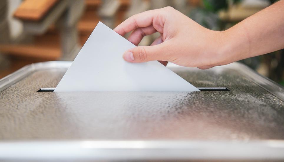 Neue Wahlurne, am Donnerstag, 21. September, 2023. (Melanie Duchene)