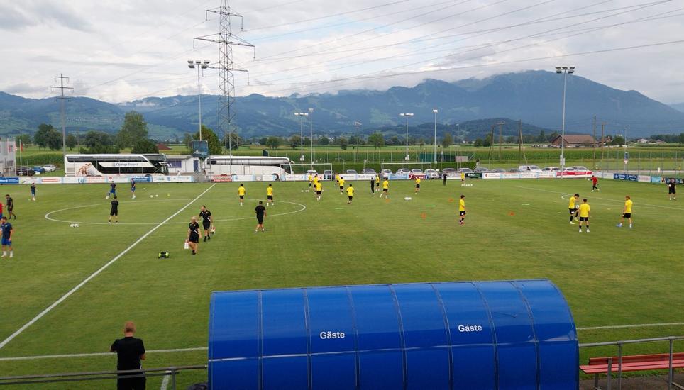 Der FC Schaffhausen trifft auf den FC Tuggen. Bild: Alex Hongler