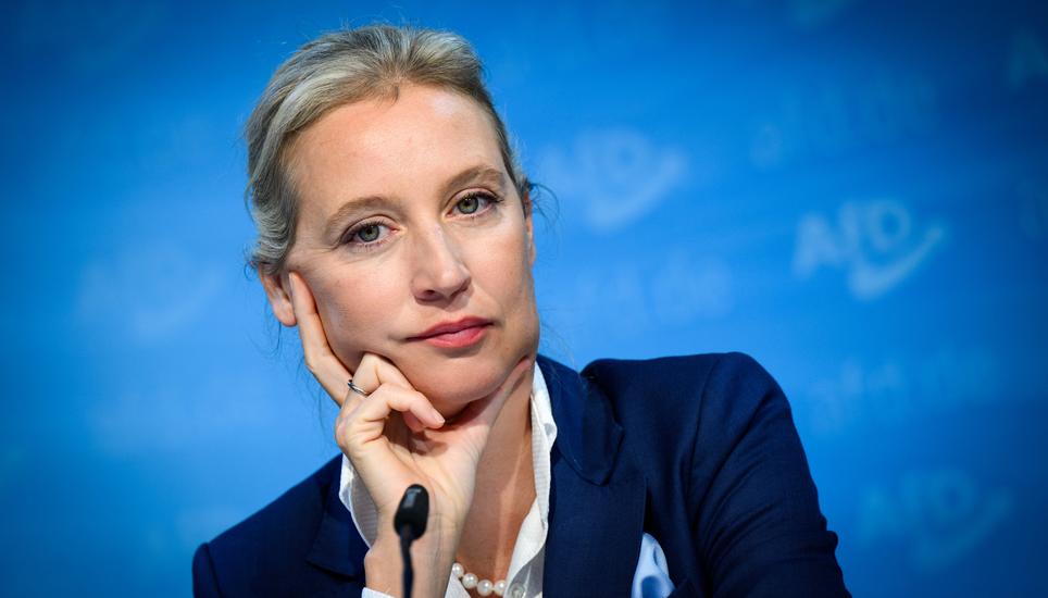 Alice Weidel, die wahrscheinliche Kanzlerkandidatin der AfD. Bild: Key
