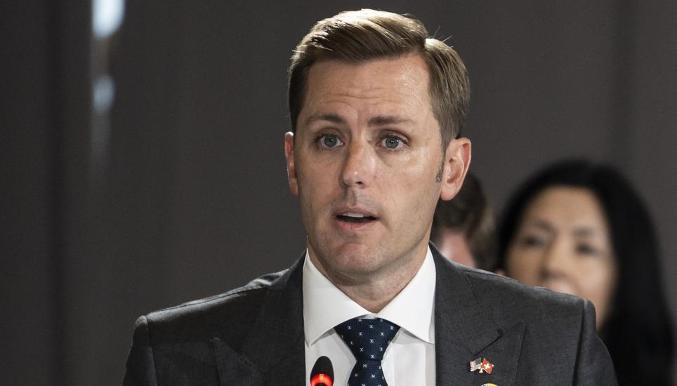 Der amerikanische Botschafter Scott Miller. Bild: Key