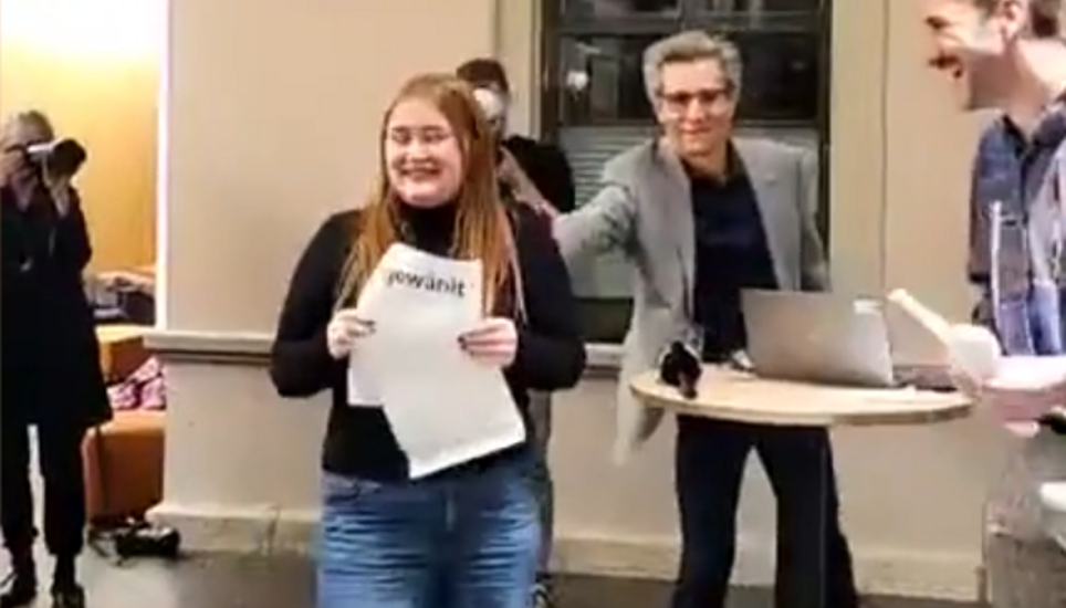 Bei den Jungen Grünen hat das Los über die Wahl entschieden. Screenshot: Instagram @schaffhausernachrichten