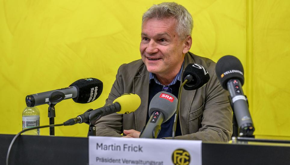FCS-Präsident Martin Frick ist mit den Planungen für die nächste Saison beschäftigt. Bild: Michael Kessler