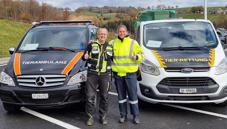 Zürich und Schaffhausen spannen zusammen: Mit dem neuen Tierambulanz-Verbund will man Synergien nutzen. Bild: zVg/vtad.ch Rettungseinsatz Valencia