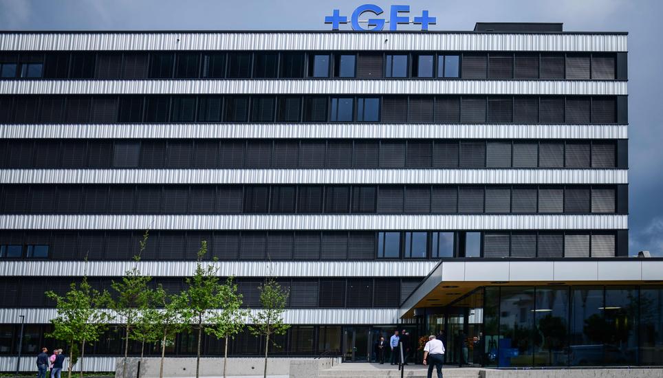 Impressionen der offiziellen Eroeffnung des GF Corporate Center, am Freitag, 23. Juni 2023. (Melanie Duchene / Schaffhauser Nachrichten)
