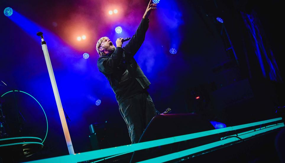 Der Ire bildete den Abschluss des zweiten Festivalabends. Bild: Melanie Duchene