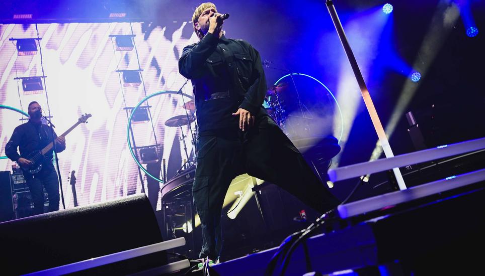 Trotzdem gab er auch seine Hits zum Besten. Bild: Melanie Duchene
