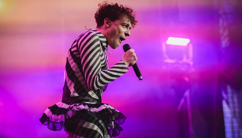 Nemo singt sich am Samstagabend die Seele aus dem Leib. Bilder: Melanie Duchene