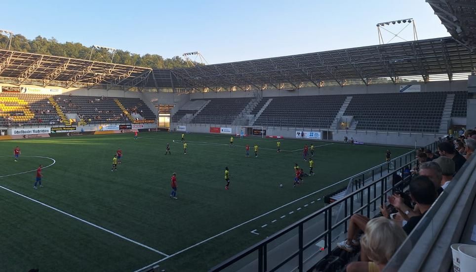 Der FCS schlägt den SC Cham 3:0. Bild: Pascal Oesch