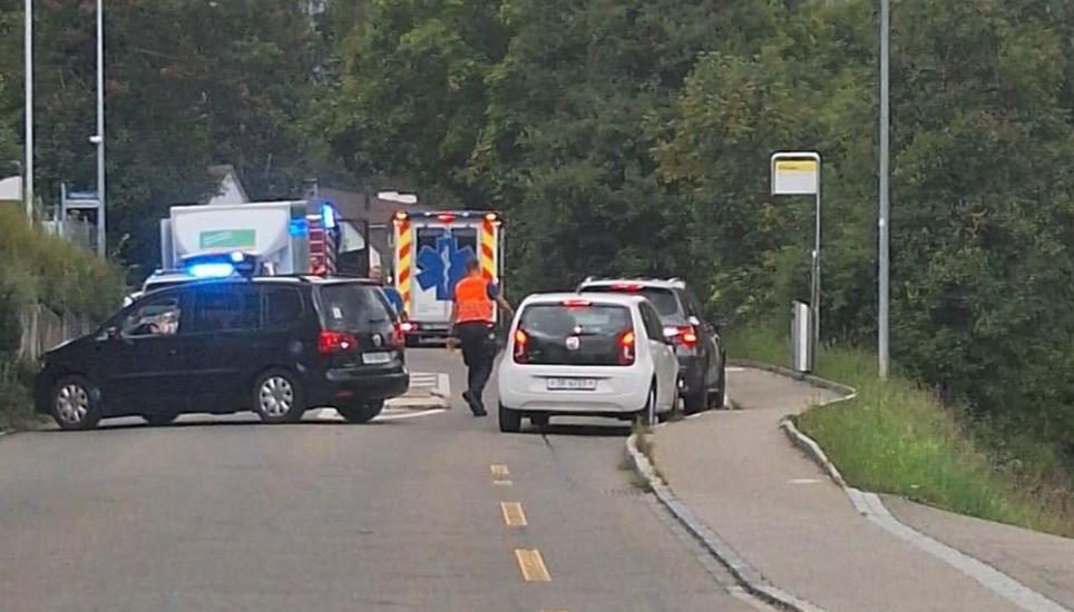 Aufnahme von der Schlossstrasse vom Donnerstagnachmittag. Bild: zVg
