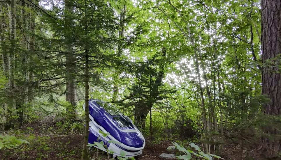 Der «Sarco» im Merishauser Wald. Bild: zVg