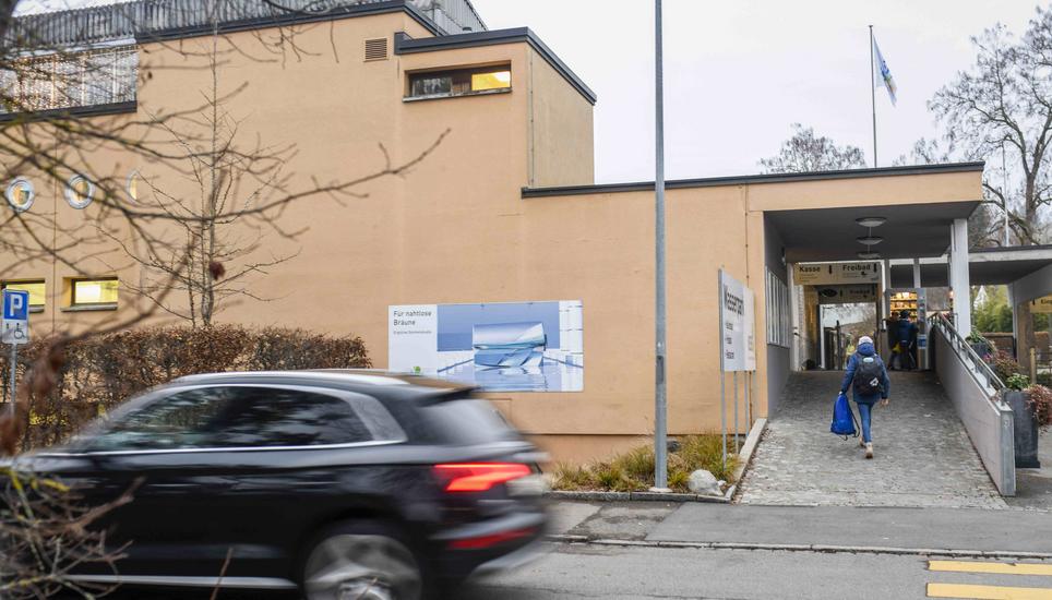 Freibad und Hallenbad KSS Wasserpark in der Breite, am Montag, 12. Dezember, 2021. (Melanie Duchene / Schaffhauser Nachrichten)